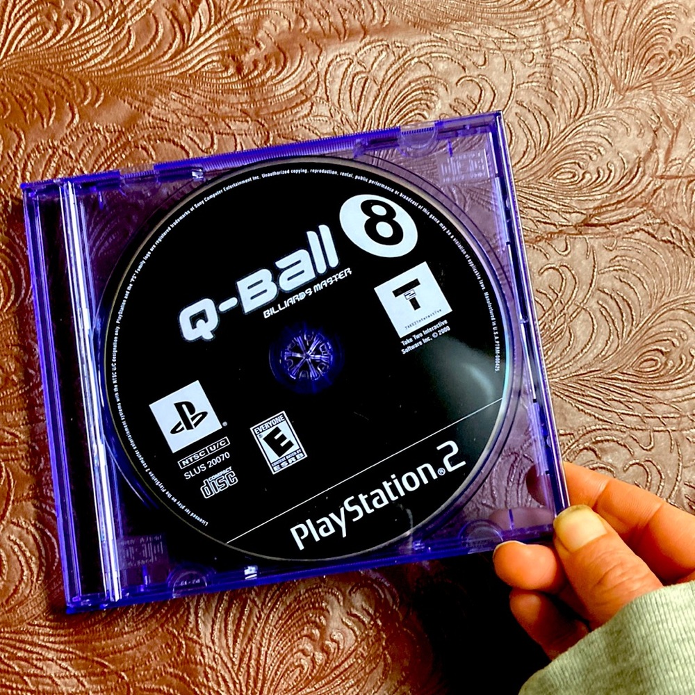 Q-ball 8 DVD video game for PlayStation 2